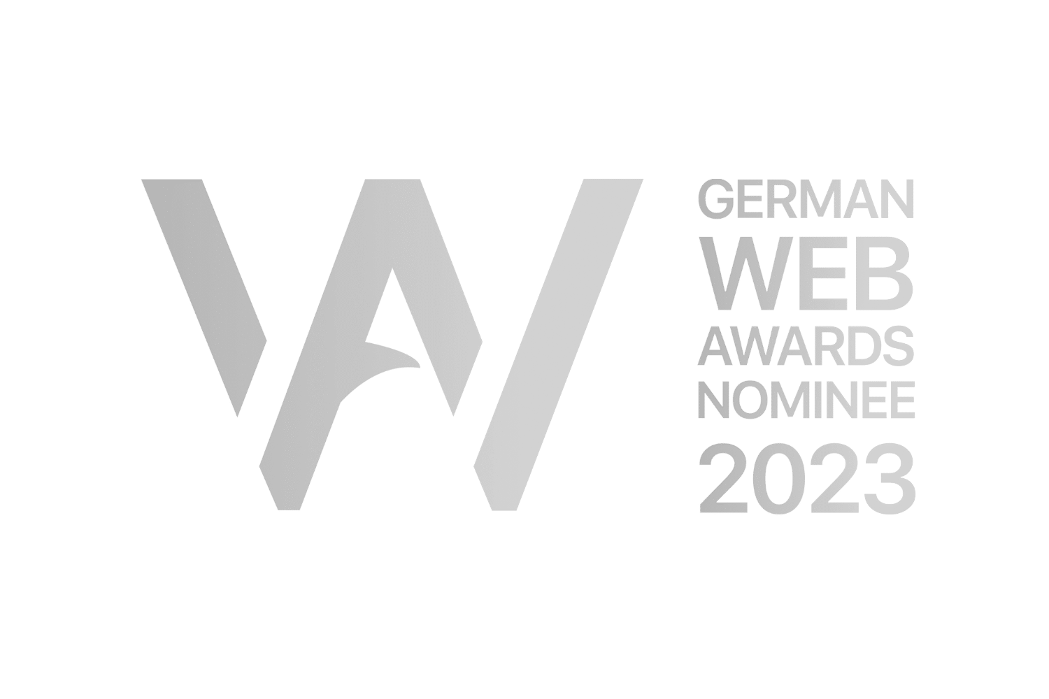 Logo German Web Award Nominee 2023
